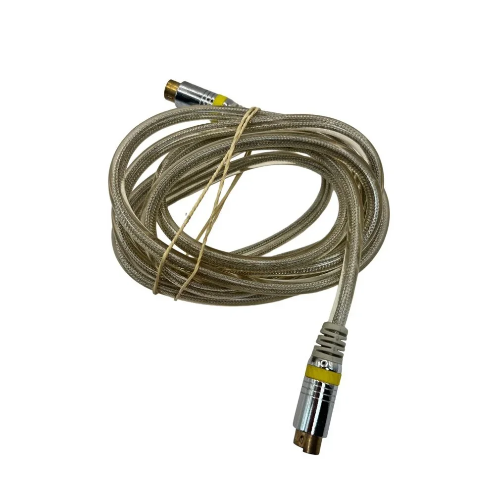 16-Foot Coaxial Cable With Gold-Plated Connectors - 76 Inches Of Pure Connection
